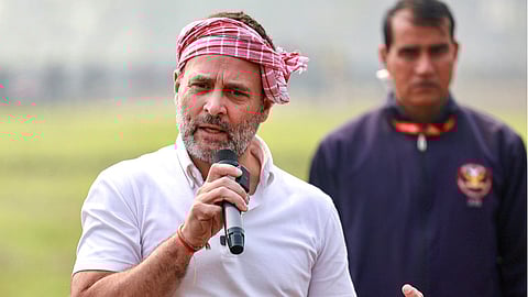 थोडासा दबाव पडताच… ते पलटले! राहुल गांधींचा नितीश कुमारांवर निशाणा