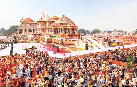 आधुनिक वास्तुकलेतील चमत्कार आहे रामलल्लाचे मंदिर