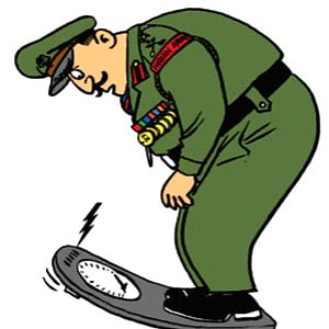 तंदुरुस्तीसाठी नवीन नियम लागू,लष्करी अधिकाऱ्यांचा 'फिटनेस' घसरला