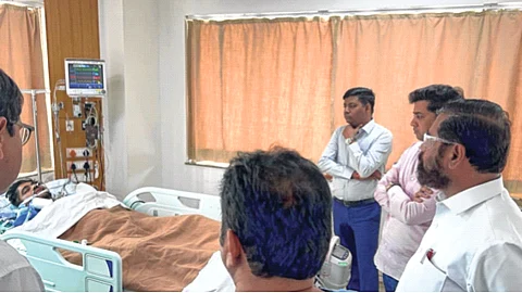 महेश गायकवाड अद्याप चिंताजनक -श्रीकांत शिंदे