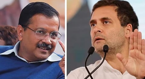 दिल्लीसह गुजरात, गोवा, हरयाणात काँग्रेस-आपचे गळ्यात गळे