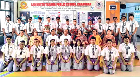 जेईई मेन परीक्षेत रामशेठ ठाकूर पब्लिक स्कूलची सुवर्ण कामगिरी