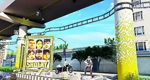 वांद्रे मेट्रो लाईनखाली ‘बॉलीवूड थीम’ चित्रपटसृष्टीचा १०० वर्षांचा इतिहास उलगडणार