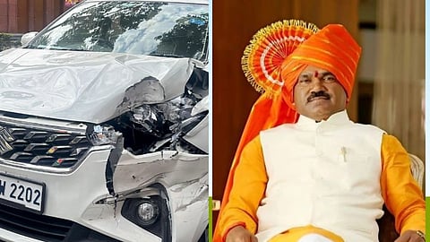 खासदार हेमंत गोडसे यांच्या गाडीला दिल्लीत भीषण अपघात, ओव्हरटेक करताना झाली टक्कर