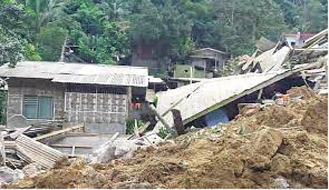 फिलीपिन्समध्ये भूस्खलन : सहा ठार, ४६ बेपत्ता