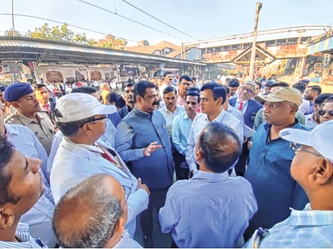 बदलापूर प्लॅटफॉर्म क्र. १ बंद होणार नाही, कपिल पाटील यांची पत्रकार परिषदेत माहिती