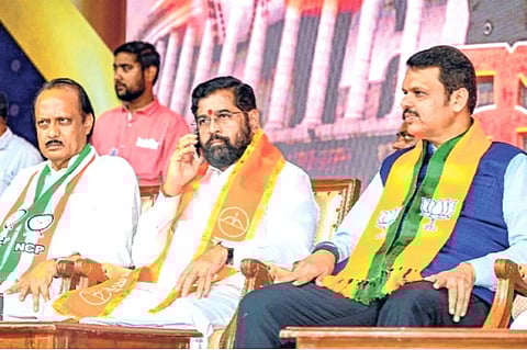 नाशिकमध्ये महायुतीत नाराजी! भुसेंच्या बैठकीला मित्रपक्षाची दांडी