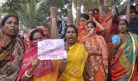 तृणमूलच्या आणखी एका नेत्याला संदेशखलीतून अटक