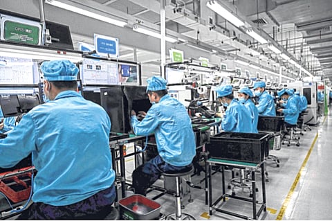 पीएमआय सात महिन्यांच्या उच्चांकावर; फेब्रुवारीमध्ये ६१.५, मॅन्युफॅक्चरिंग पीएमआय जानेवारीत ५६.७