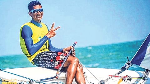 'नौकानयनपटू' विष्णू ऑलिम्पिकसाठी पात्र