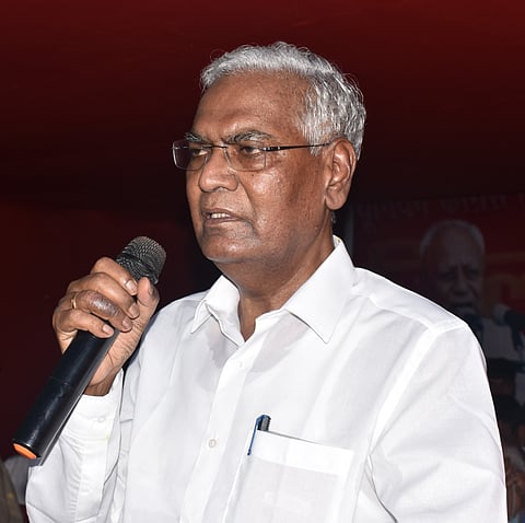 घटना व लोकशाही वाचविण्यासाठी भाजपचा पराभव आवश्यक; भारतीय कम्युनिस्ट पक्षाचे सरचिटणीस डी. राजा यांचे प्रतिपादन