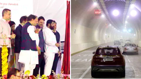 कोस्टल रोडची एक मार्गिका वाहतुकीसाठी खुली; आधीच्या सरकारकडून प्रकल्पात केवळ अडथळेच, मुख्यमंत्र्यांचा उद्धव ठाकरेंना टोला