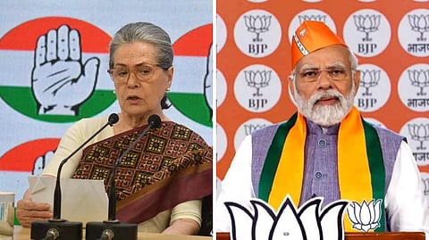 काँग्रेसला दुबळी करण्याचा प्रयत्न; सोनिया गांधी यांचा पंतप्रधान नरेंद्र मोदी यांच्यावर आरोप