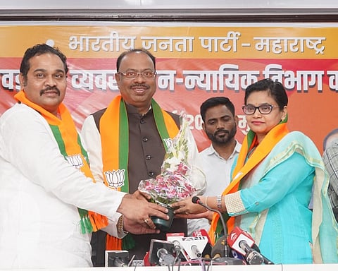 महाराष्ट्रात भाजपचा काँग्रेसला दे धक्का; प्रदेश काँग्रेसचे कोडवते दाम्पत्य भाजपमध्ये