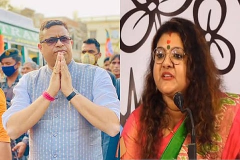 बंगालमध्ये पूर्वाश्रमीचे पती-पत्नी आमनेसामने; बिष्णुपुरात होणार चुरशीची लढत