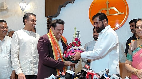 Govinda Joins ShivSena : गोविंदाचा शिंदे गटात जाहीर प्रवेश; 'या' मतदारसंघातून मिळणार उमेदवारी