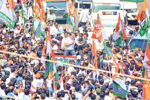 राहुल गांधींची ‘भारत जोडो यात्रा’ आज मुंबईत; शिवाजी पार्कच्या सभेत 'इंडिया' आघाडीचे बडे नेते उपस्थित राहणार