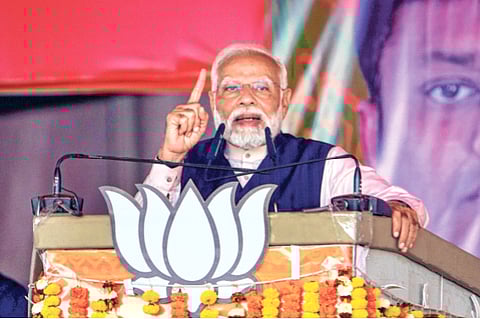 तृणमूलने शहाजहानला वाचवण्याचा प्रयत्न केला! संदेशखळीप्रकरणी पंतप्रधान मोदी यांचा आरोप