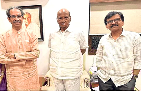 मविआचे जागावाटप अंतिम टप्प्यात; उद्धव ठाकरेंनी घेतली शरद पवारांची भेट