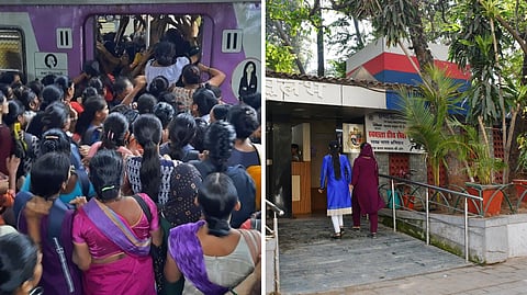 तहानलेले राहू, रेल्वे प्रसाधनगृह नको रे बाबा! लोकल प्रवासी महिलांची खंत