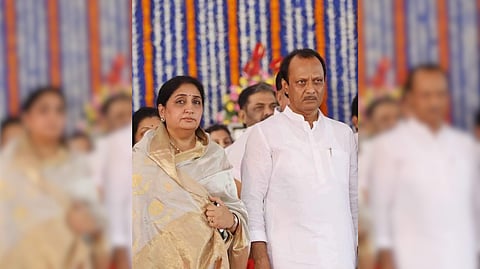 शिखर बँक घोटाळ्याप्रकरणी अजित पवारांसह सुनेत्रा पवारांनाही दिलासा, EOW ने दिली क्लीन चीट