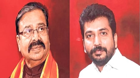 उत्तर प. मुंबई मतदारसंघात पितापुत्रामध्ये लढत; गजानन कीर्तीकर यांनी केली उमेदवारी जाहीर
