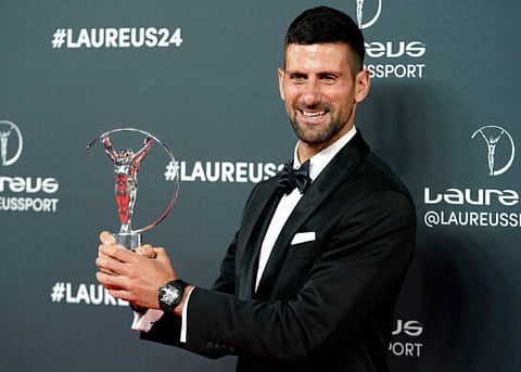 जोकोव्हिचला पाचव्यांदा लॉरेओ पुरस्कार