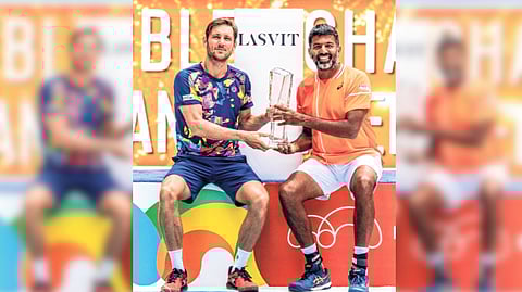 बोपण्णा-एब्डेन जोडी अजिंक्य; क्रमवारीत पुन्हा अग्रस्थानी झेप; वर्षातील दुसऱ्या जेतेपदाला गवसणी