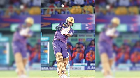 नरिन, रघुवंशी यांचा झंझावात; कोलकाताचा २७२ धावांचा डोंगर