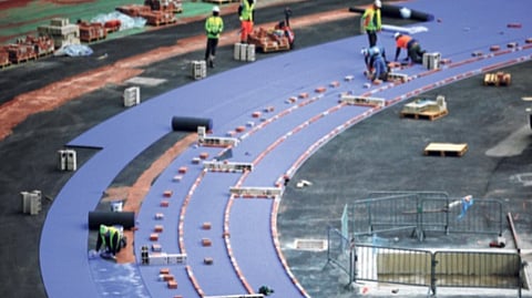 ऑलिम्पिकमध्ये यंदा जांभळ्या रंगाचे ट्रॅक! स्पर्धेच्या इतिहासात प्रथमच प्रयोग; धावपटूंना गती वाढवण्यास अधिक फायदेशीर