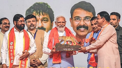 काँग्रेसमुळे दलितांची पीछेहाट! पंतप्रधान नरेंद्र मोदी यांचा हल्लाबोल