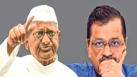 अण्णा हजारे आणि केजरीवाल