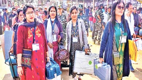 ठाणे जिल्ह्यातील ३६ मतदान केंद्रांचे नियंत्रण महिलांकडे; प्रत्येक मतदारसंघात महिला मतदान केंद्र