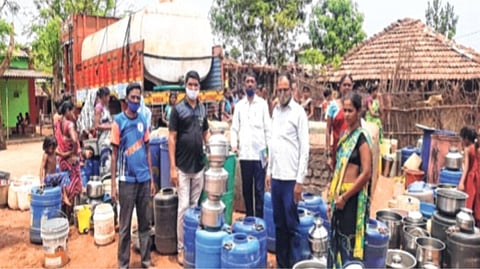 कर्जतमध्ये पाणी टँकरसाठी ५१ लाखांची तरतूद; ६० वाड्या, १८ गावांकडून टँकरची मागणी