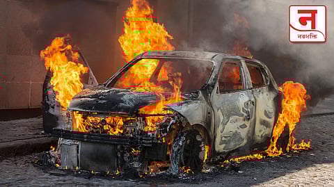 बर्निंग कार