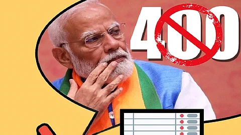 मतदान सांगतेय,‘चार सौ पार’ होणे नाही