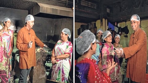 मतदान जनजागृतीचा जळगावमध्ये आगळावेगळा पॅटर्न; खान्देशी भरीतची रेसिपी समजून घेत जिल्हाधिकाऱ्यांनी दिला मतदान जागृतीचा संदेश