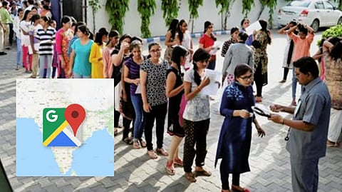'गुगल मॅप'मुळे चुकले; ५० विद्यार्थी UPSC च्या परीक्षेला मुकले; परीक्षा सेंटरपासून १५ किमी दूरचे लोकेशन