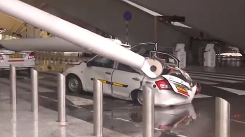 indira gandhi international airport terminal 1 terminal 1 roof collapse