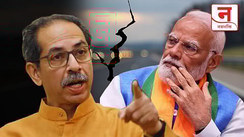 "राम मंदिराला गळती, अटल सेतूला भेगा; पहिल्याच पावसानं मोदींच्या गॅरंटीचा पर्दाफाश", शिवसेना ठाकरे गटाचा हल्लाबोल