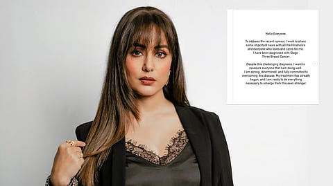 Hina Khan: हिना खानला स्टेज ३ ब्रेस्ट कॅन्सर, चाहत्यांसाठी इमोशनल पोस्ट करत म्हणाली- "आजारावर मात करण्यासाठी मी..."