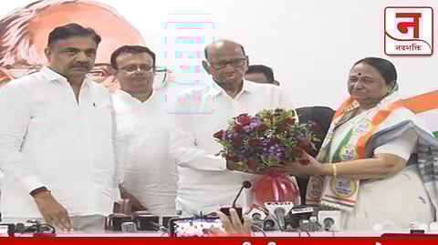 नांदेडमध्ये भाजपला धक्का; माजी मंत्री सूर्यकांता पाटील यांचा राष्ट्रवादी काँग्रेस शरद पवार गटात प्रवेश