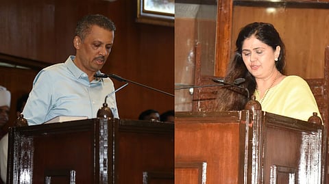पंकजा मुंडे, भावना गवळी, मिलिंद नार्वेकर अन्... परिषदेच्या ११ नवनिर्वाचित आमदारांनी घेतली शपथ