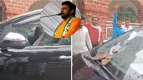 राज ठाकरेंवर केलेली टीका जिव्हारी लागली; मनसैनिकांनी अमोल मिटकरींची गाडी फोडली!