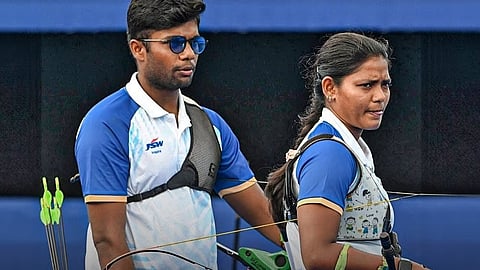 Paris Olympics 2024: ३६ वर्षांपासूनचा दुष्काळ कायम; मिश्र सांघिक प्रकारात धीरज-अंकिता कांस्यपदकाच्या लढतीत पराभूत