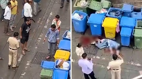 Mumbai : गिरगावमध्ये घरी परतण्यास नकार दिल्यामुळे पत्नीवर जीवघेणा हल्ला; नंतर स्वतःवरही केले वार, धक्कादायक Video Viral