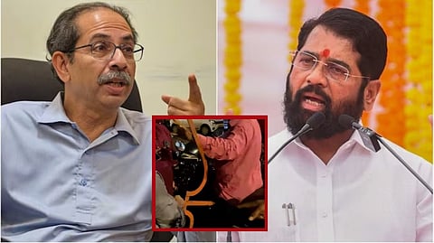 Shivsena Shinde And Thackeray Group Clash