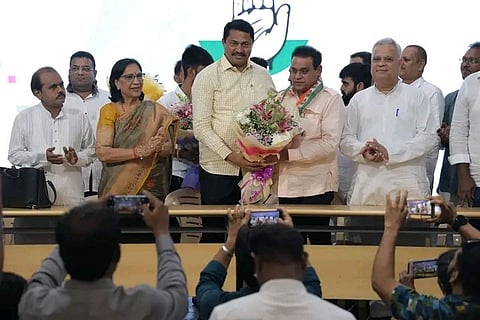 भिवंडीचे माजी महापौर विलास पाटील यांचा काँग्रेसमध्ये प्रवेश