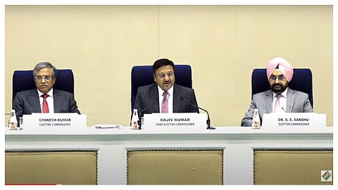 ...म्हणून महाराष्ट्रातील निवडणुका लांबणीवर, EC ने सांगितलं कारण; जम्मू-काश्मीरसह हरयाणासाठी निवडणुकीच्या तारखा जाहीर