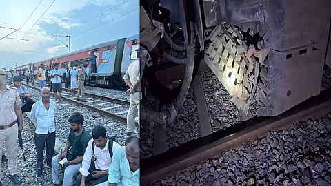कानपूरजवळ साबरमती एक्स्प्रेसचे डबे घसरले; कोणीही जखमी नाही
